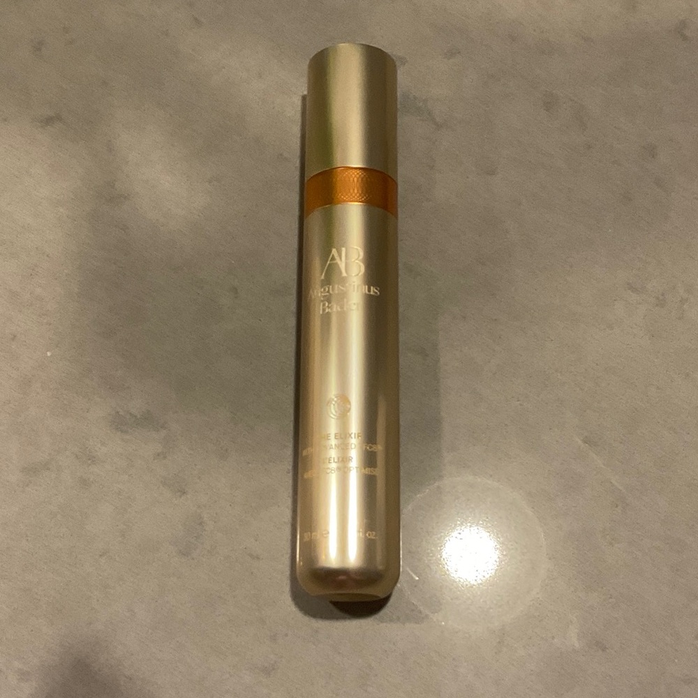 AB Skincare Serum in Gold and Orange